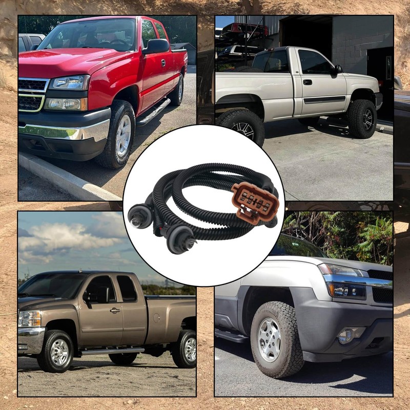 Rear Bumper License Plate Light Harness,Fit for Chevy Classic Silverado
