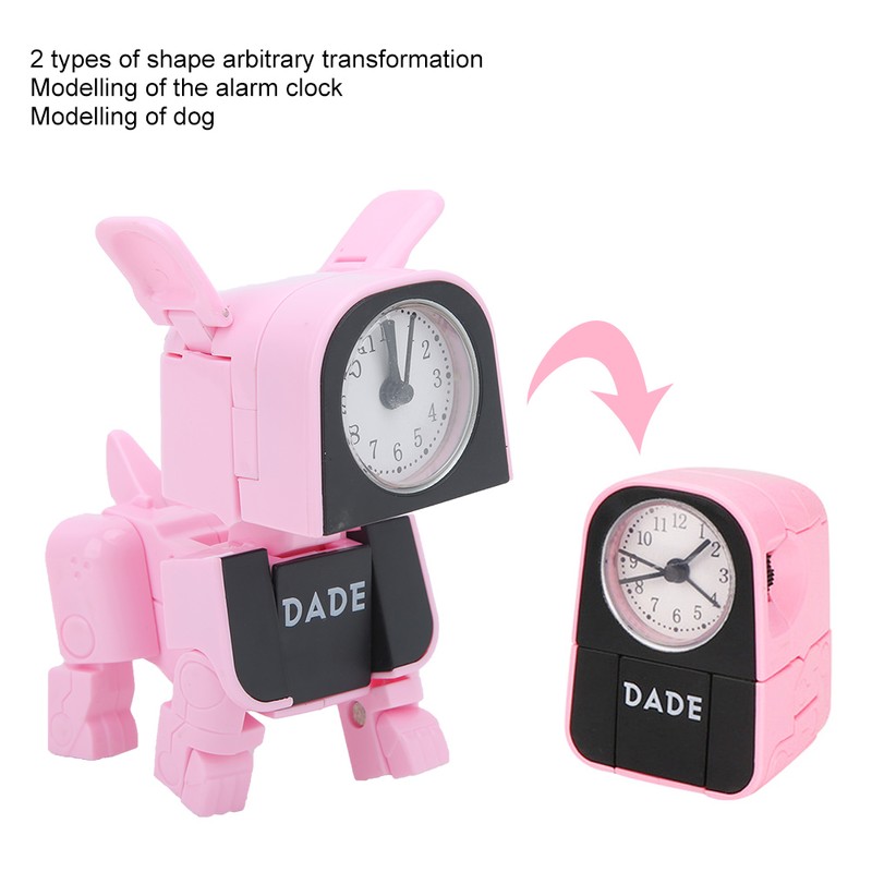 Desktop Cartoon Animal Children Alarm Clock Cute Dog Awakening Clock