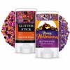 Halloween Glitter Stick Duo, Orange Pink and Purple Gold