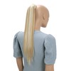 PRETTYSHOP 60 cm Hairpiece HCK7, Straight Ponytail Hair Extension, Blond