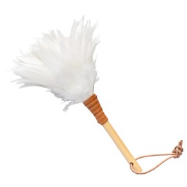 Mukojima MA-004 MAAM Airyduster Mini Feather Duster, 8.3 x 4.3 inches (21 x 11 cm), White