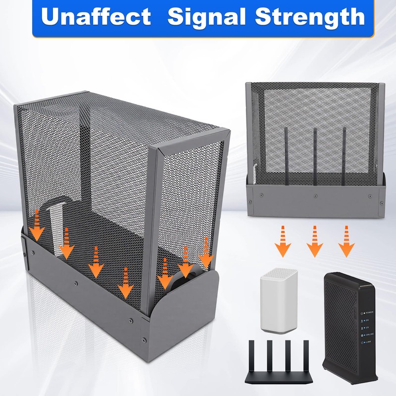 Large WiFi Router Cover Faraday Cage EMF Protection Shield