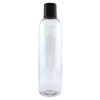 8 fl oz Clear Plastic Bottle with Dispenser Lid (24
