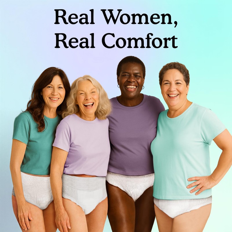 Because Overnight Absorbency Pull Ups - Adult Disposable Incontinence Underwear,