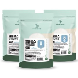 Charm goods Allulose instead of sugar Allulose zero calorie allulose powder substitute sugar 700g, 3 pieces / 설탕대신 알룰로스 알룰로오스 제로칼로리 알로로스 가루 분말 대체설탕 700g, 3개