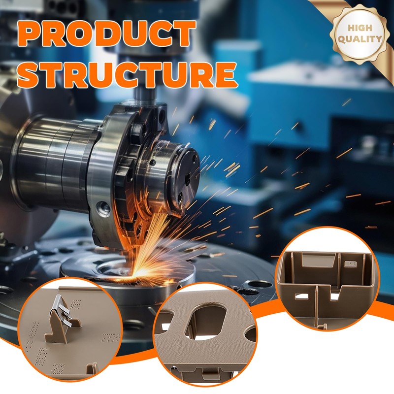 GoaMotors Door Window Lock Lift Switch Panel Trim Cover Compatible