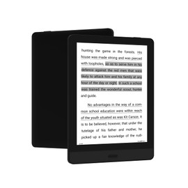 Bigme E-Reader, 6" E-Ink Display, 10+ Reading Tools, Quad-Core 1.8GHz, Wi-Fi, Bluetooth, 1TB Memory Expansion, Black