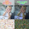 96PCS Carnival Circus Clown Pre-Cut Temporary Tattoos for Kids |