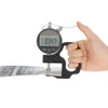 Digital Display Paper Leather Fabric Thickness Gauge Measuring Tool Range