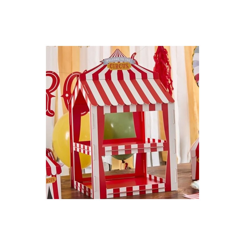 Club Green Circus Party Food Display Stand – Birthday Party