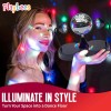 Playbees Rotating Disco Ball - LED Revolving Ball with Movable