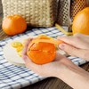 oruola 2pcs Orange Peeler Tool,Plastic Orange Peeler,Long-Handle Speed Peeler,Durable and