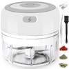 Electric-Herb-Grinder-Large-3.4oz-USB Rechargeable, 3.5'' Powerful Grinder for Dry and Fresh Herbs