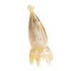 BIUDECO Handheld Ox Horn Massage Comb Natural Scraping Scalp Tool
