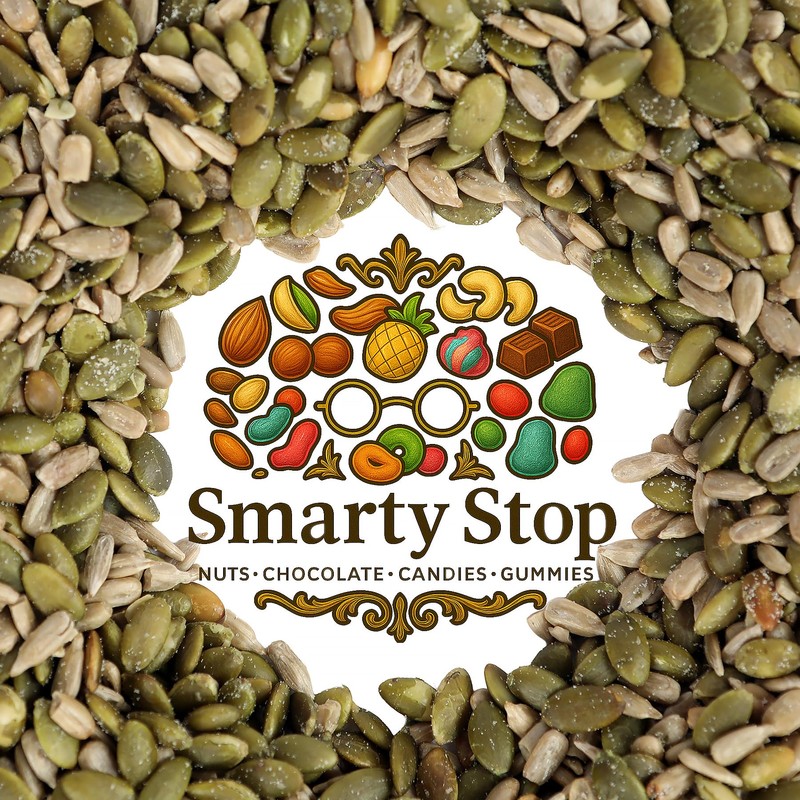 Smarty Stop Roasted Salted Kernel Pumpkin and Sunflower Mix Seeds,