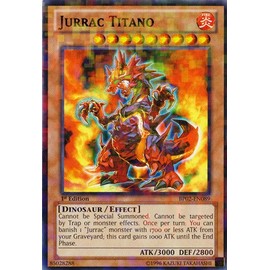 YU-GI-OH! - Jurrac Titano (BP02-EN089) - Battle Pack 2: War of The Giants - 1st Edition - Mosaic Rare