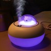 Mini Humidifier Cute Cat Sculpture Portable Quiet Desktop Air Humidifier