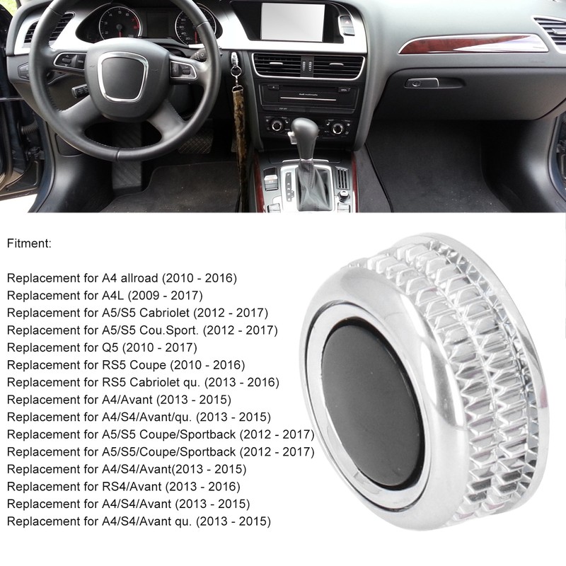 Radio Volume Adjust Control Knob 8T0919070B Auto Parts Replacement for