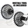 Meghna E-Bike Freewheel 7/8 Gears 11-28 Teeth/11-32 Teeth Screw On