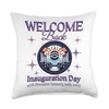Inauguration Day 2025 American Memorabilia 47 President Men Throw Pillow