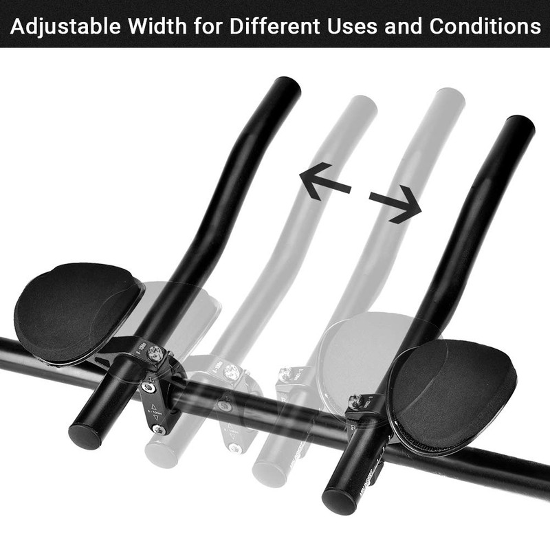 Rest Handlebar, Aero-Bar for Road Mountain Bike, Aluminum Alloy Handlebar