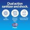 CLOROX Pool&Spa All-in-One XtraBlue Chlorinating Granules, Kills Bacteria & Stops