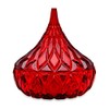 Godinger Dublin Crystal Red Hershey's Kiss Candy Dish