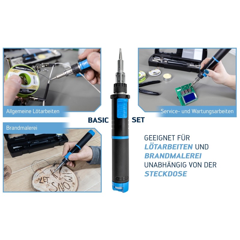 ERSA Gaslötset 0G13400041 Independent 130 Basic Set 130W