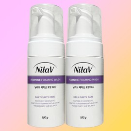 2 pieces Nilav Feminine Foaming Wash Feminine Cleanser / 2개 닐라브 페미닌 포밍 워시 여성청결제