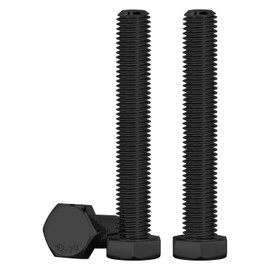 Drenky M8 x 80 mm Hex Bolts (Pack of 10) Stainless Steel A2 V2A Full Thread Hex Head Screws DIN933 Standard Bolts for Furniture Repair, Automotive and Machine Assembly