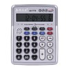 HUIOP Calculators Large Display,Musical Desktop Calculator 12-Digits LCD Display Electronic