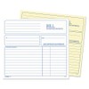TOPS 2-Part Carbonless Bill for Services Rendered Book, 8.5 x