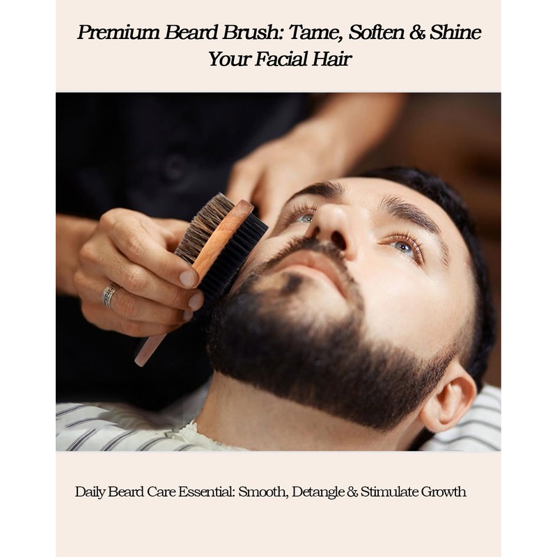 Beard Brush for Men - Stylish Shaving Brush for Beard