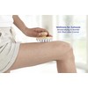 Maximex Wellness Massage Brush 2-in-1 - Waterproof Bath Brush, Wood,