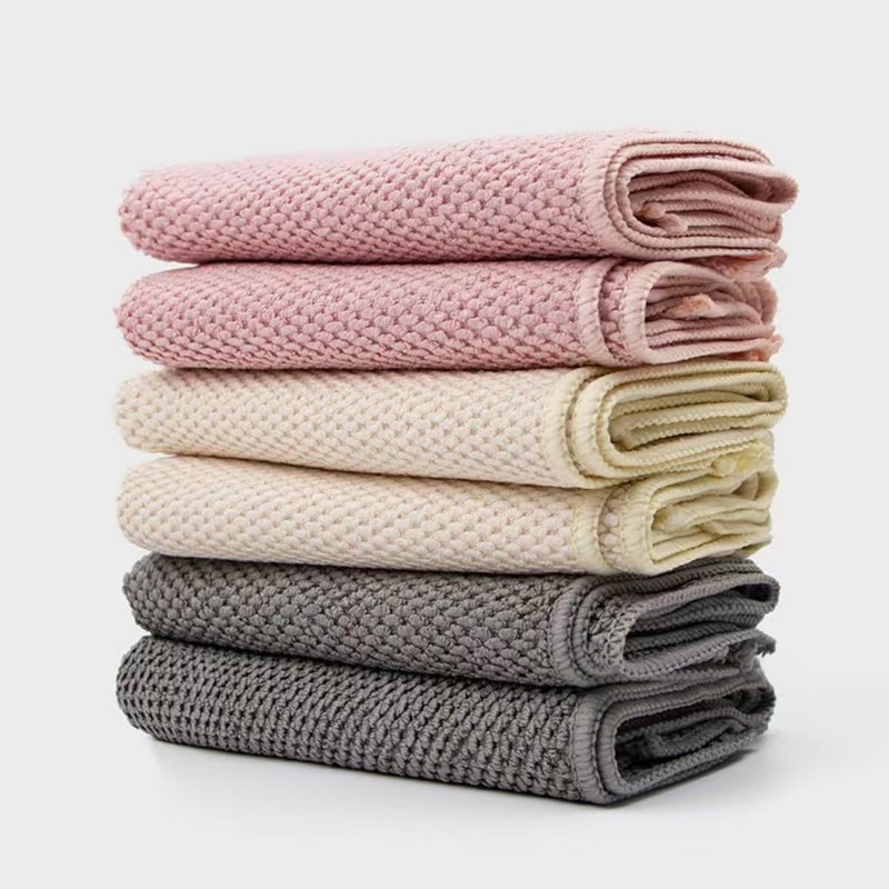 Microfiber Cleaning Cloth, 5 Pcs (30CMx30CM) - High Performance -
