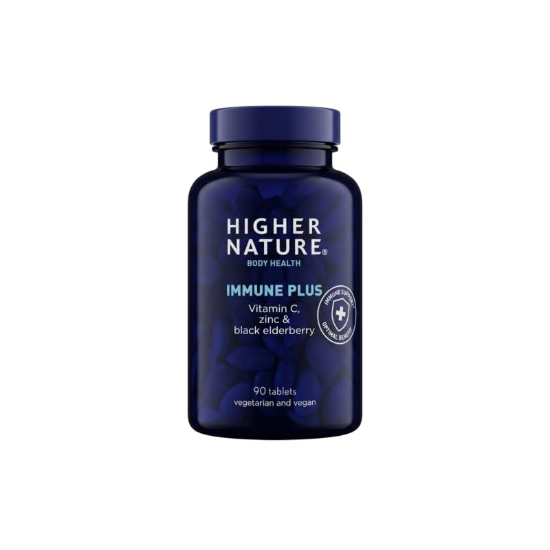 Higher Nature Immune Plus - Vitamin C with Zinc -