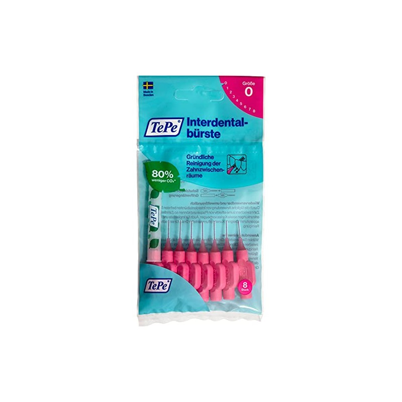 TePe Interdental Brush 0.4 mm Pack of 16 Pink