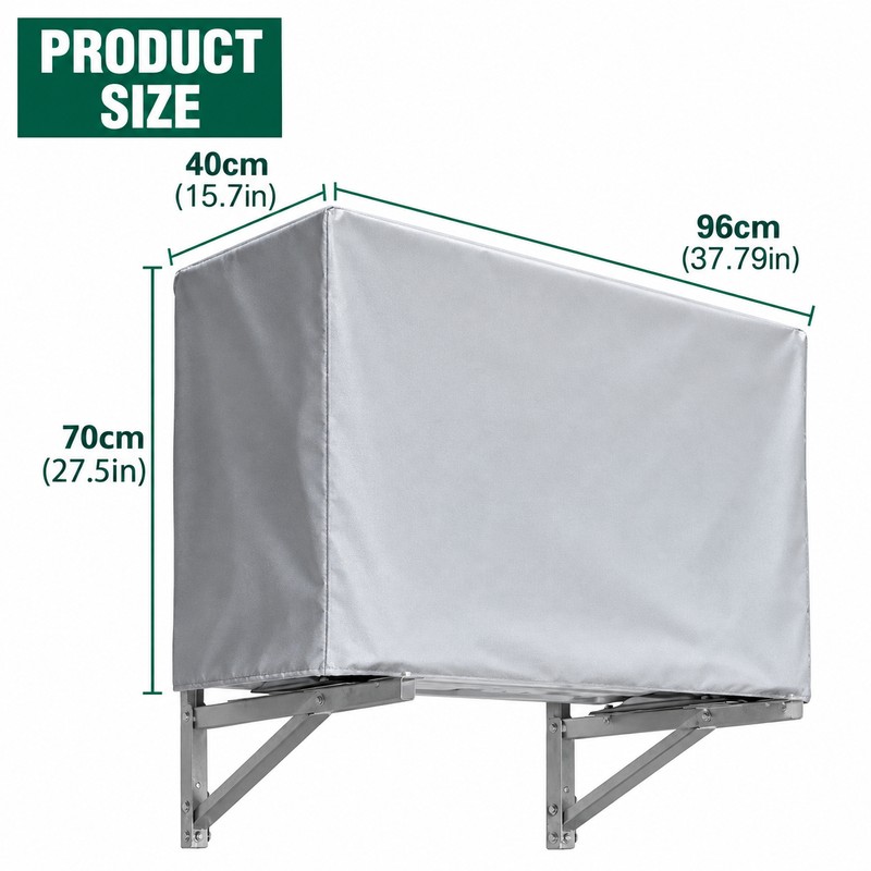 Outdoor Air Conditioner Cover for Weather Protection – Waterproof Polyester
