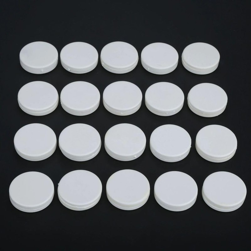 20 Pcs White Rattle Box Noise Maker Insert Squeaker Plastic