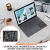 Synerlogic Word/Excel Windows Shortcut Sticker | Reference Guide Keyboard Shortcut