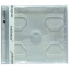 mediaxpo 50 Standard Clear Smart Tray Double CD Jewel Case