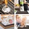 DK177 Coffee Mat Coffee Bar Mat Hide Stain Absorbent Drying