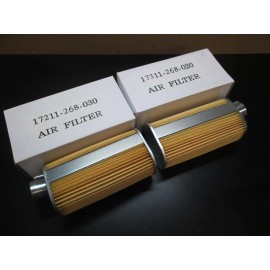 Aftermarket Honda CB72 CB77 Superhawk Air Filter Left and Right - New Reproduction