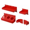 AIRTOON Magnetic Toolbox Tray Set, 4-Piece Magnetic Tool Box Holder,
