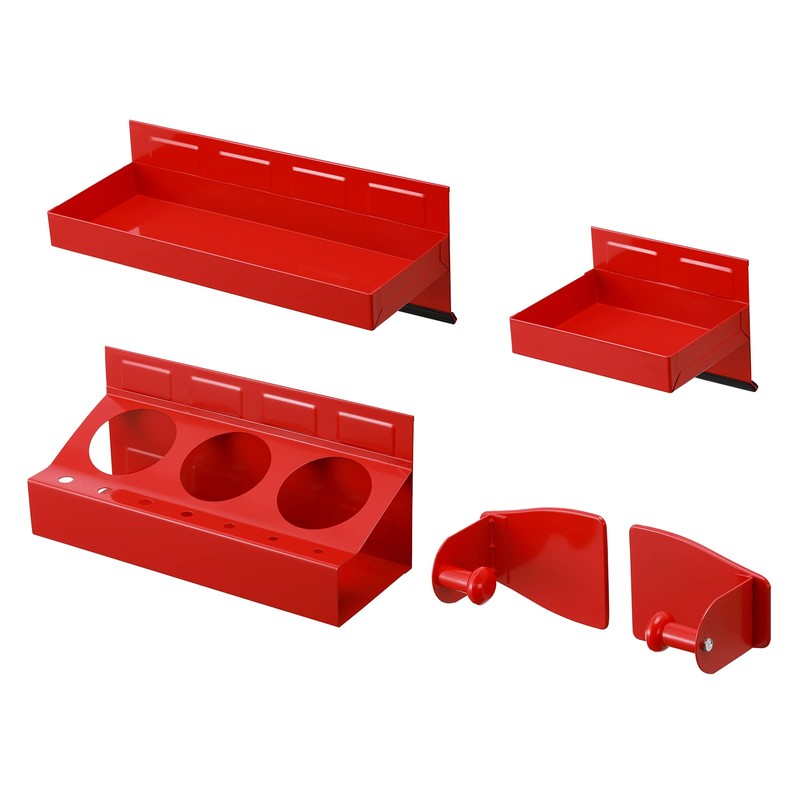 AIRTOON Magnetic Toolbox Tray Set, 4-Piece Magnetic Tool Box Holder,