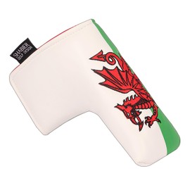 SHABIER United Kingdom Golf Blade Head Cover with Design Golf Wood Club Headcover (The Red Dragon)