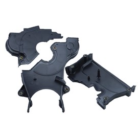 labwork New Engine Timing Cover Set Z50110511 B66010521B B66010501E Replacement for 95-01 Mazda Protege 1.5L