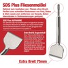 SCHWABENBACH® Scalpello per Piastrelle SDS Plus 75 x 250mm -