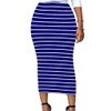 Lrady High Waisted Summer Skirts for Women Trendy Blue and