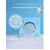 Compact Mirror, Exquisite Retro mini Travel Makeup Mirror (Blue)